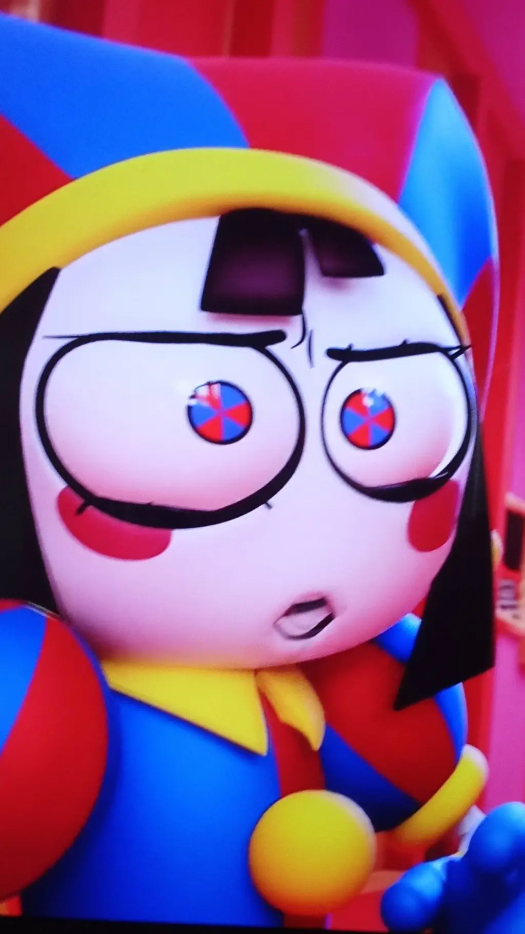 ai character: 𝚙𝚘𝚖𝚗𝚒 background