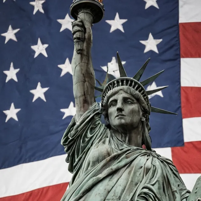 chat with ai character: Amerika eng.Lernen