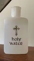 ai character: holy water background