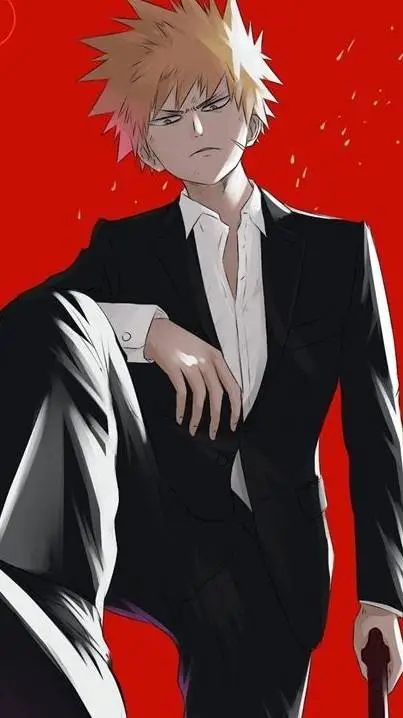 ai character: Bakugo adopts you background