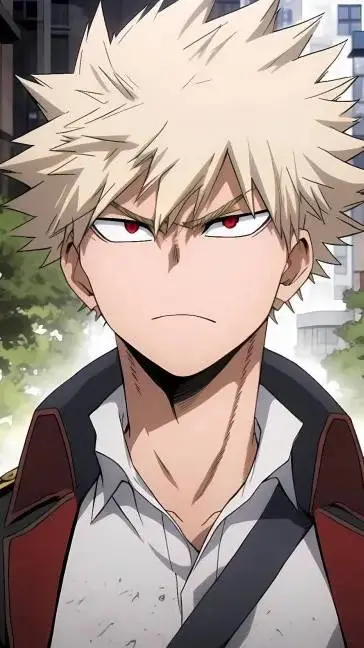 ai character: Bakugo  background