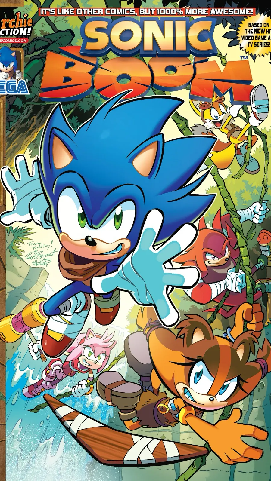 ai character: Sonic Boom background