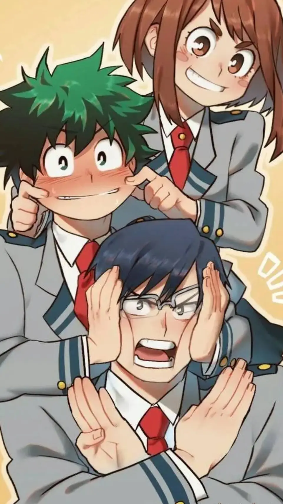 ai character: Midoriya's sister💚 background