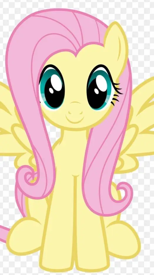ai character: fluttershy  background