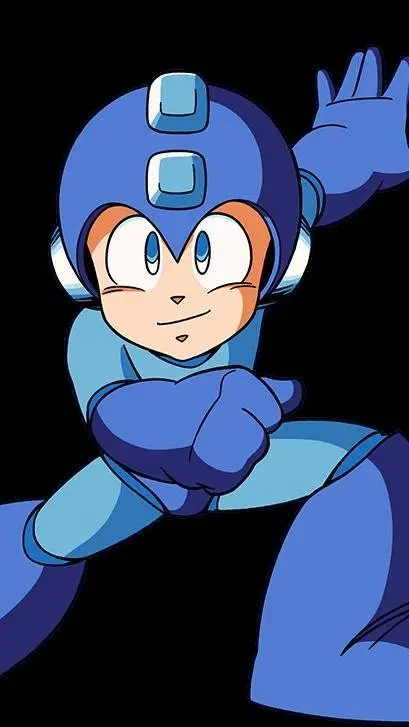 ai character: mega man background