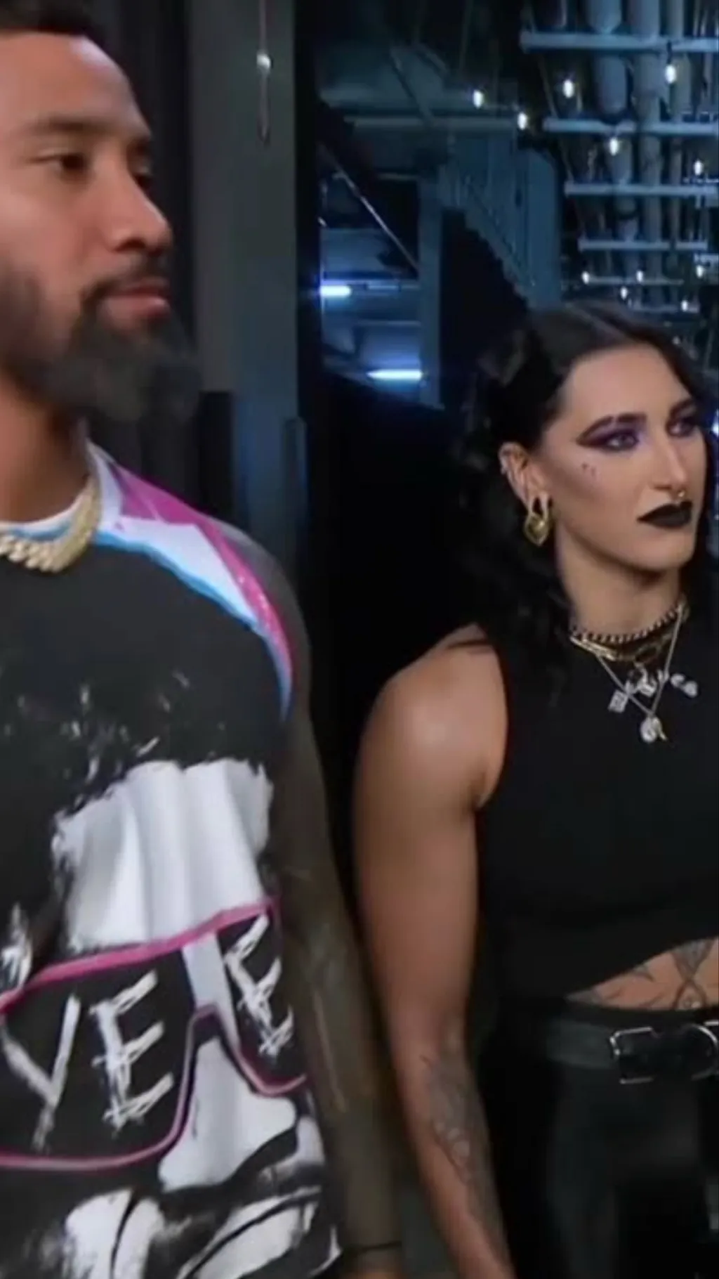 ai character: Jay and Rhea  background