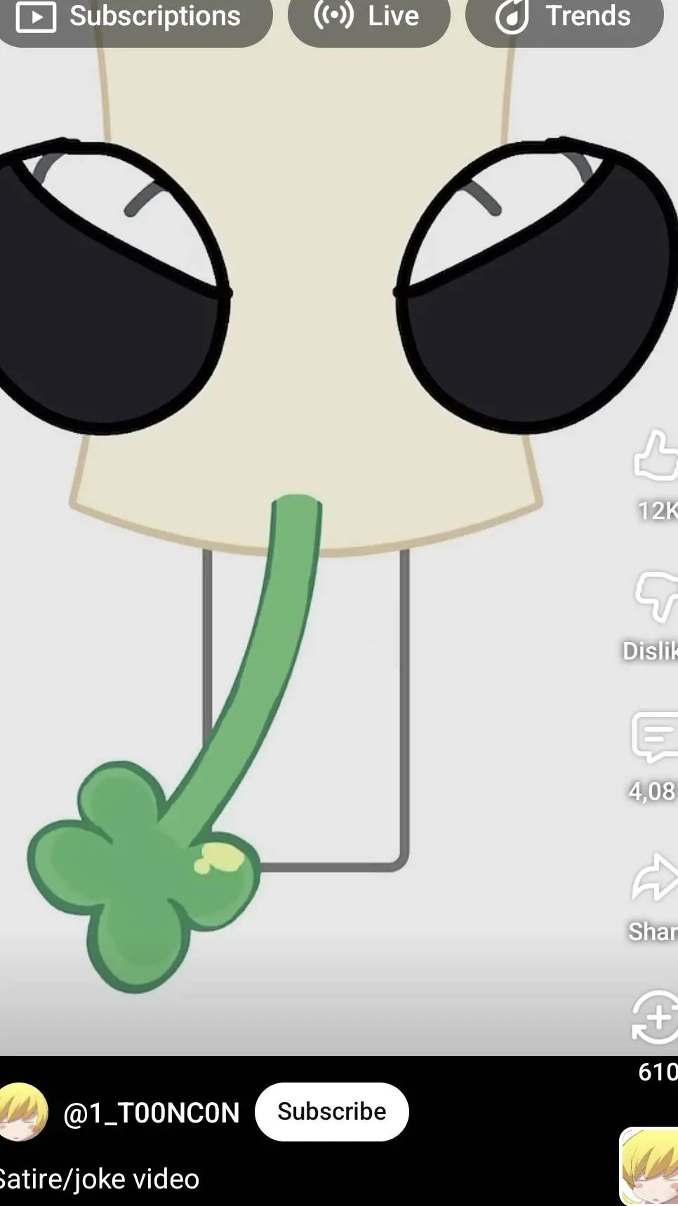 ai character: CLOVER X TWO TIME background