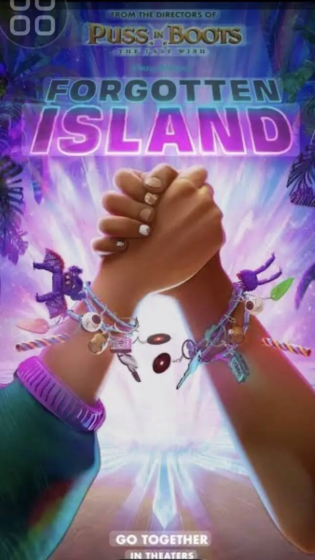 ai character: Forgotten island background