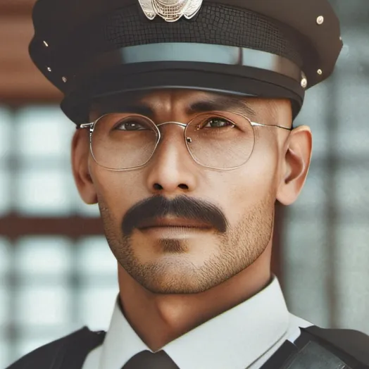 chat with ai character: Pollice officer