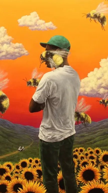 ai character: TylerTheCreator background