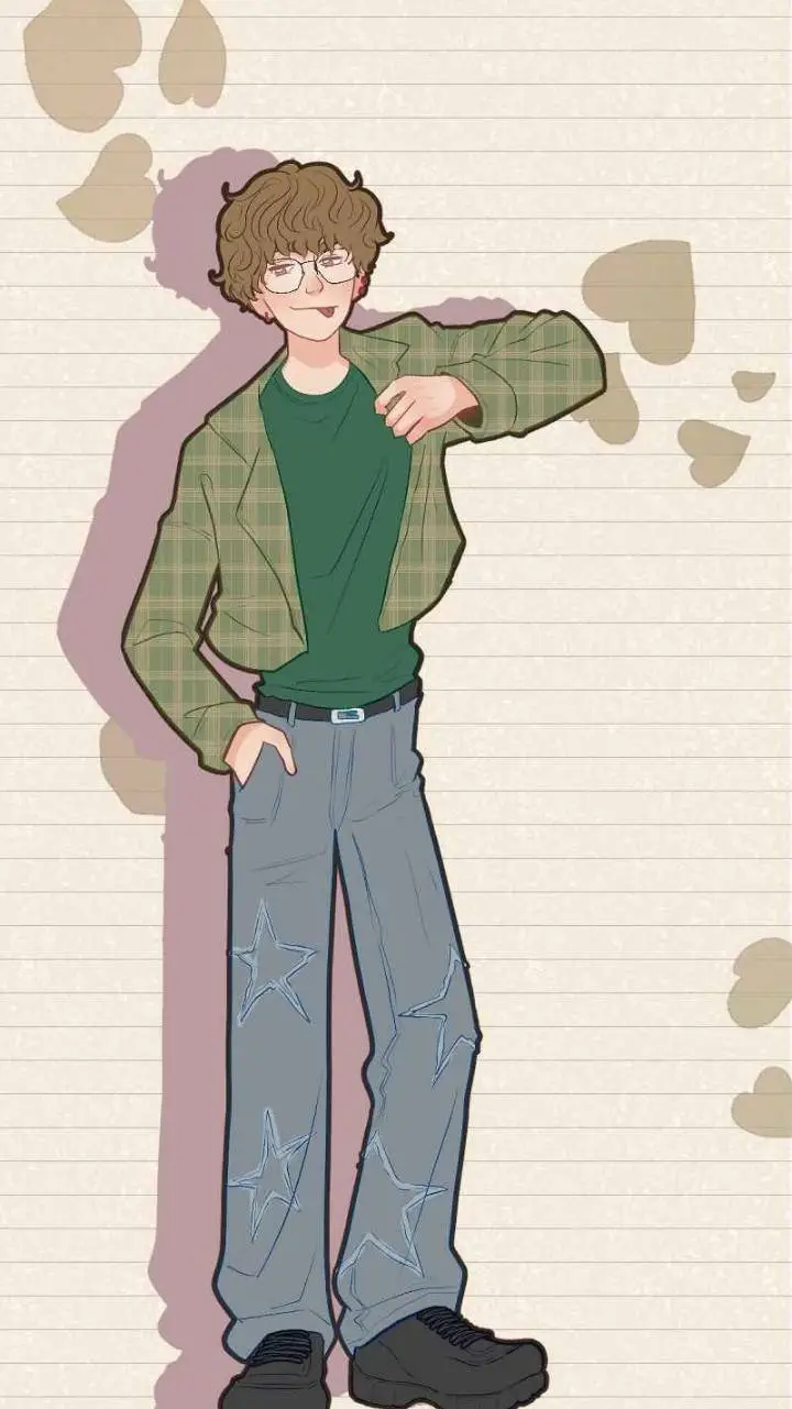 ai character: James Quinn  background