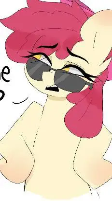 ai character: Apple Bloom background