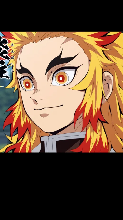 ai character: Rengoku  background