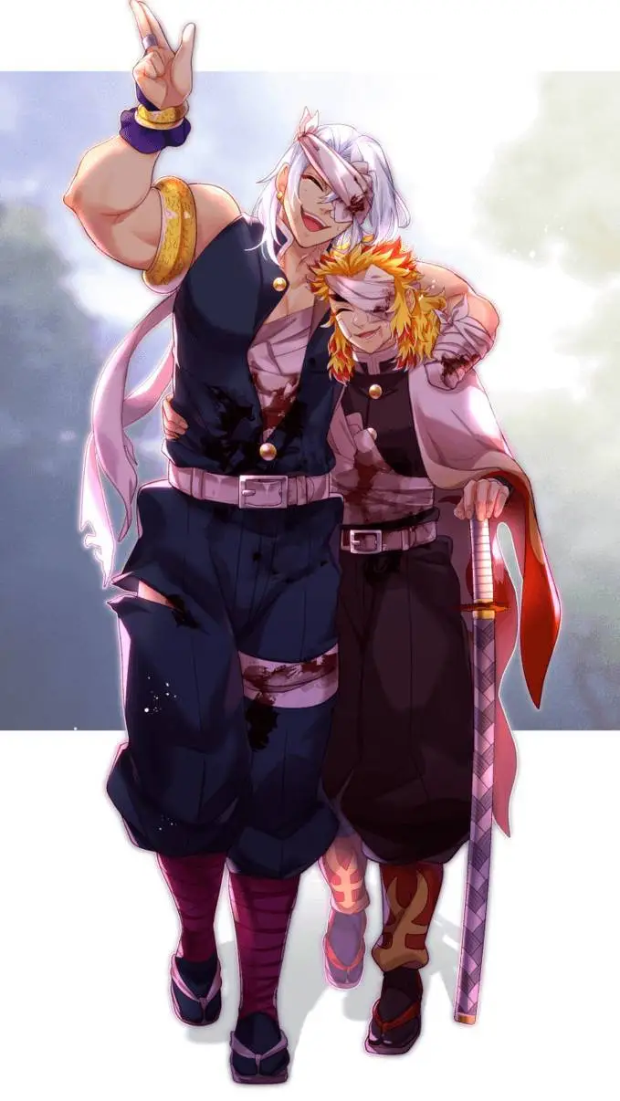 ai character: tengen × rengoku  background
