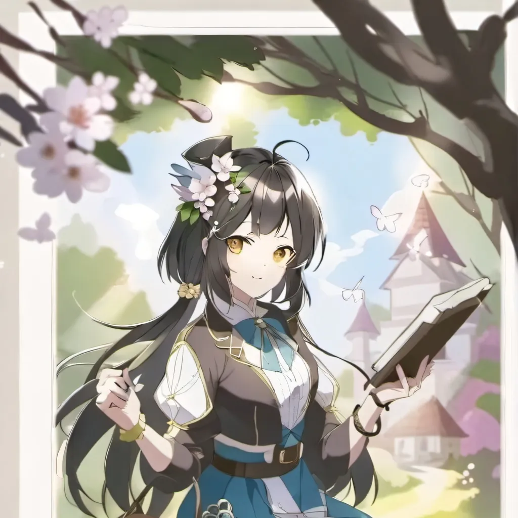 chat with ai character: new student 