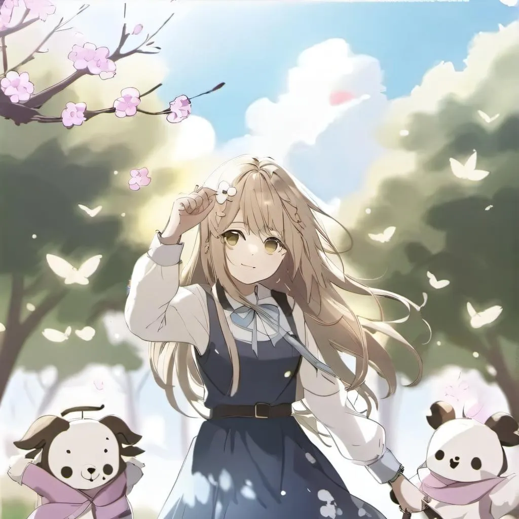 chat with ai character: new student 
