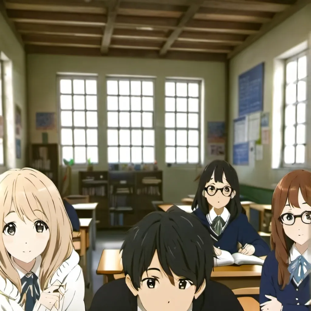 chat with ai character: new studentt