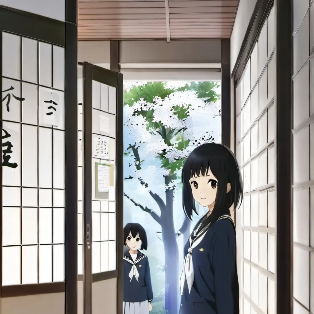 chat with ai character: japanese school 