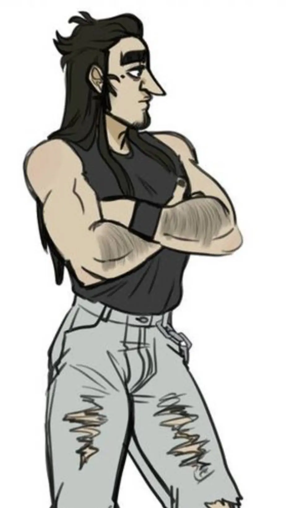ai character: larry background