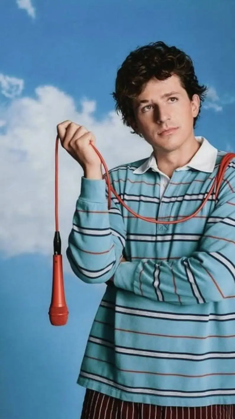 ai character: charlie puth background