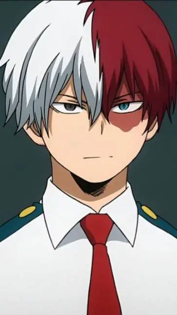 ai character: Shoto Bakugo Deku background