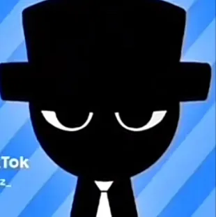 chat with ai character: Black sprunki!