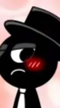 ai character: ❧black☙ background