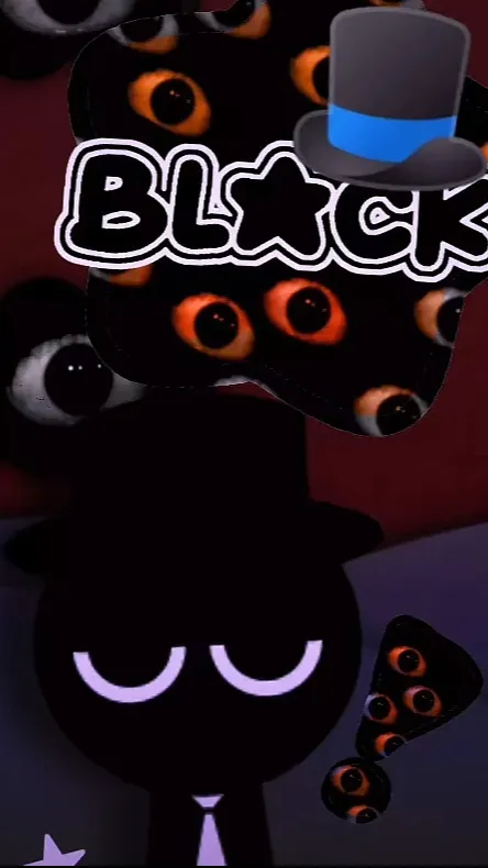 ai character: Black?..  background