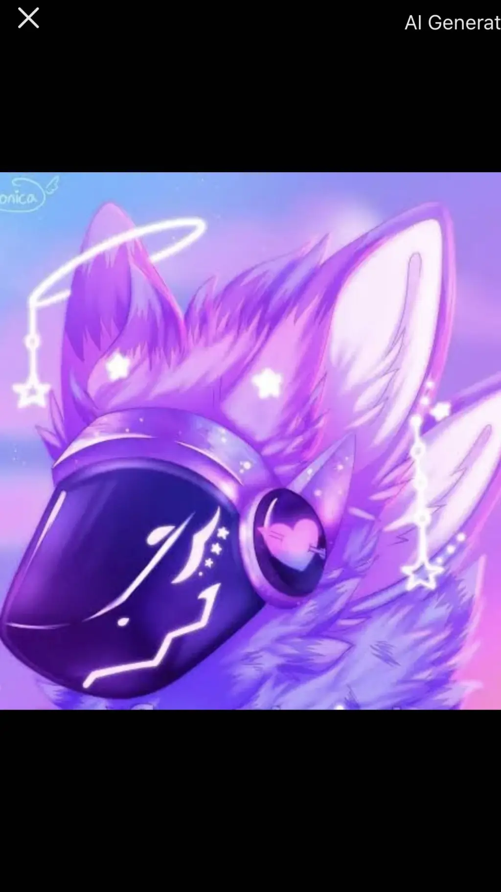 ai character: astro background
