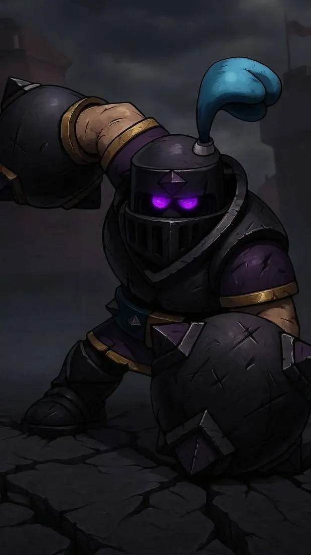 ai character: Mega Knight background