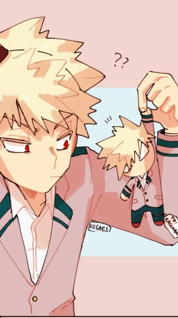 ai character: Bakugos vodoo doll background