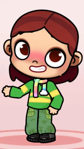 ai character: Jeremiah but in aw background