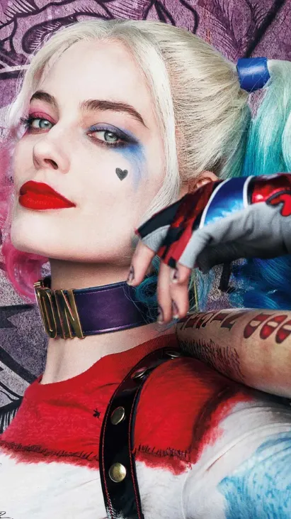 ai character: Harley Quinn background