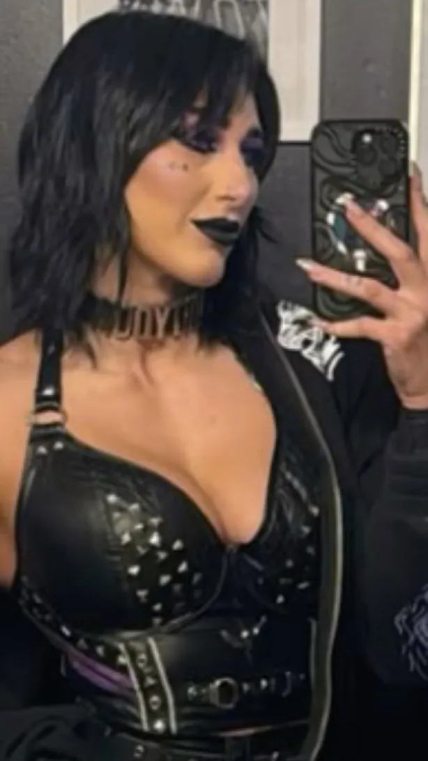 ai character: WWE Rhea Ripley  background