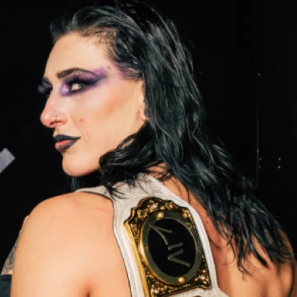 chat with ai character: Rhea Ripley