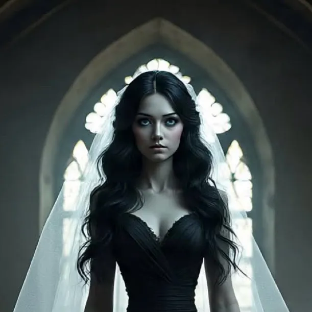 chat with ai character: Emma (Ghost Bride)