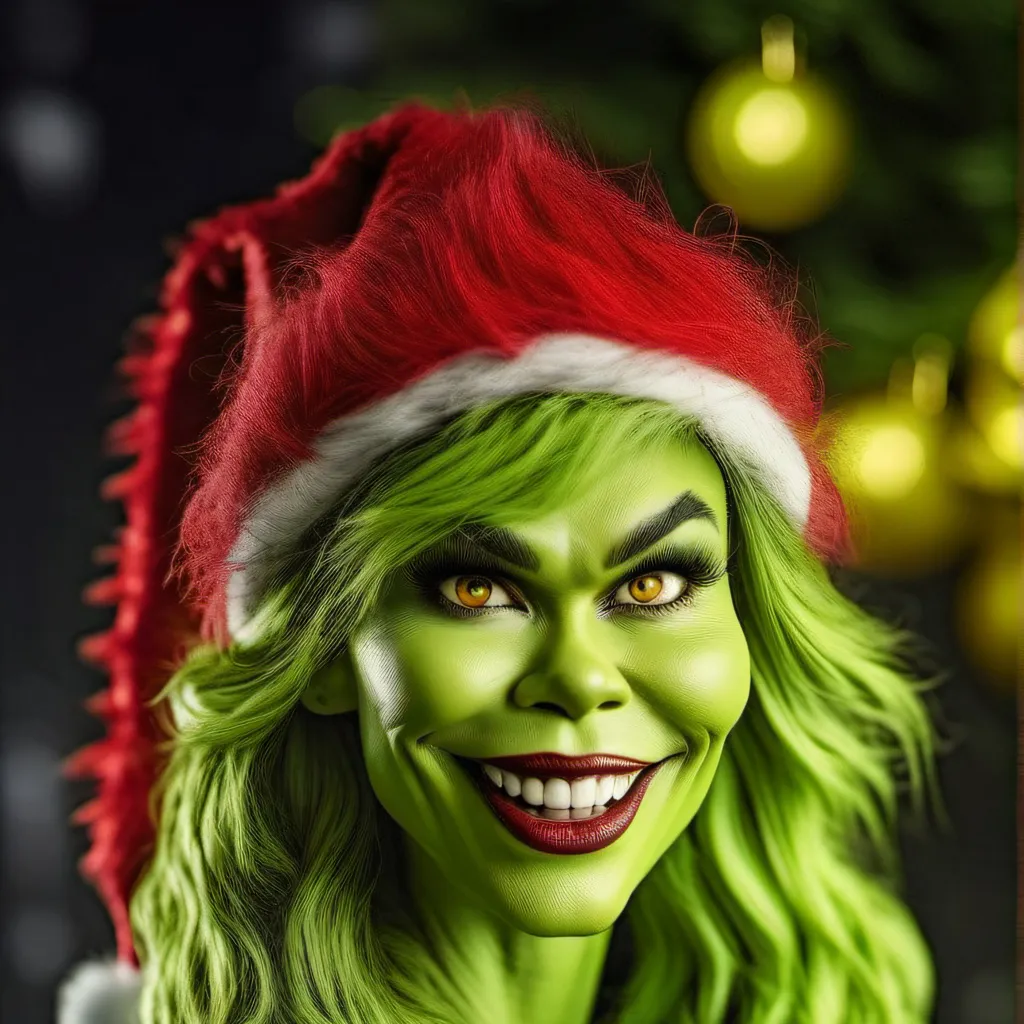 chat with ai character: Feminine Grinch