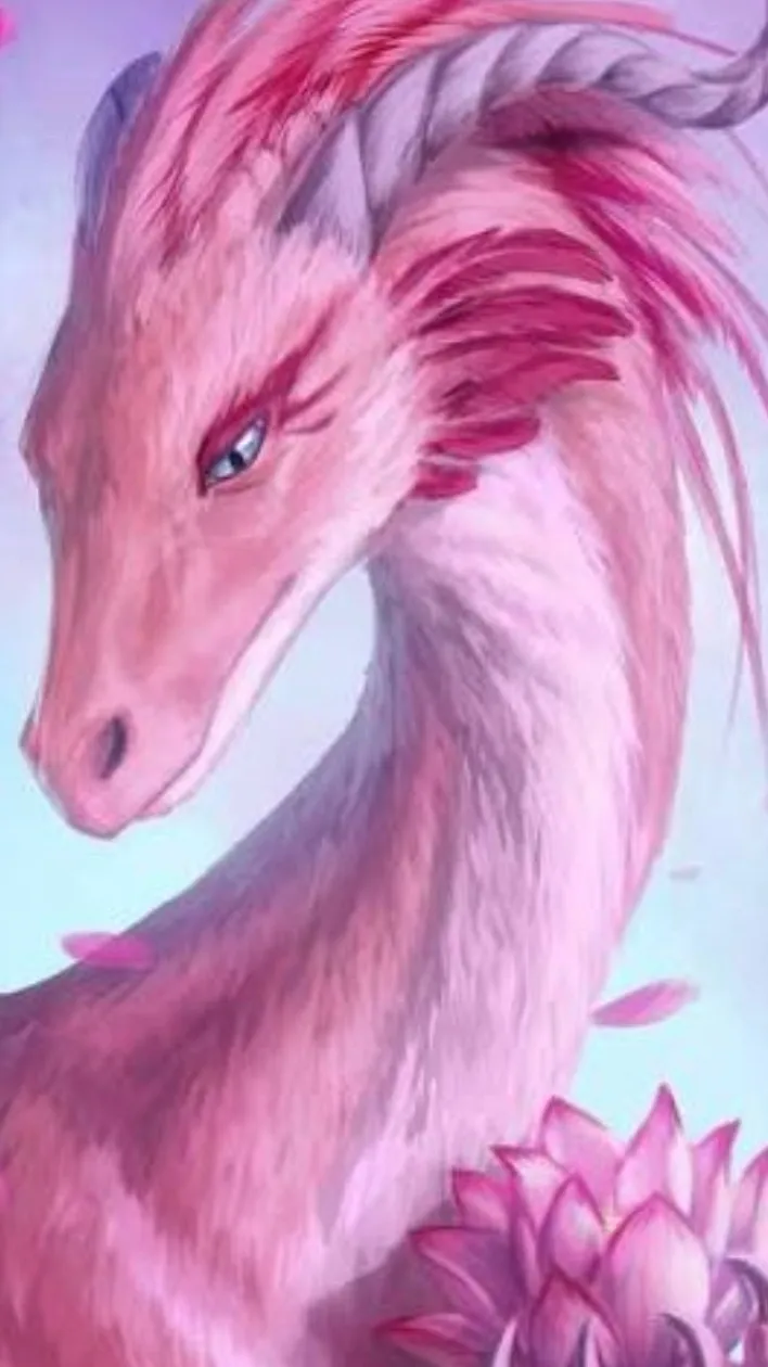 ai character: Lotus Dragon🪷 background