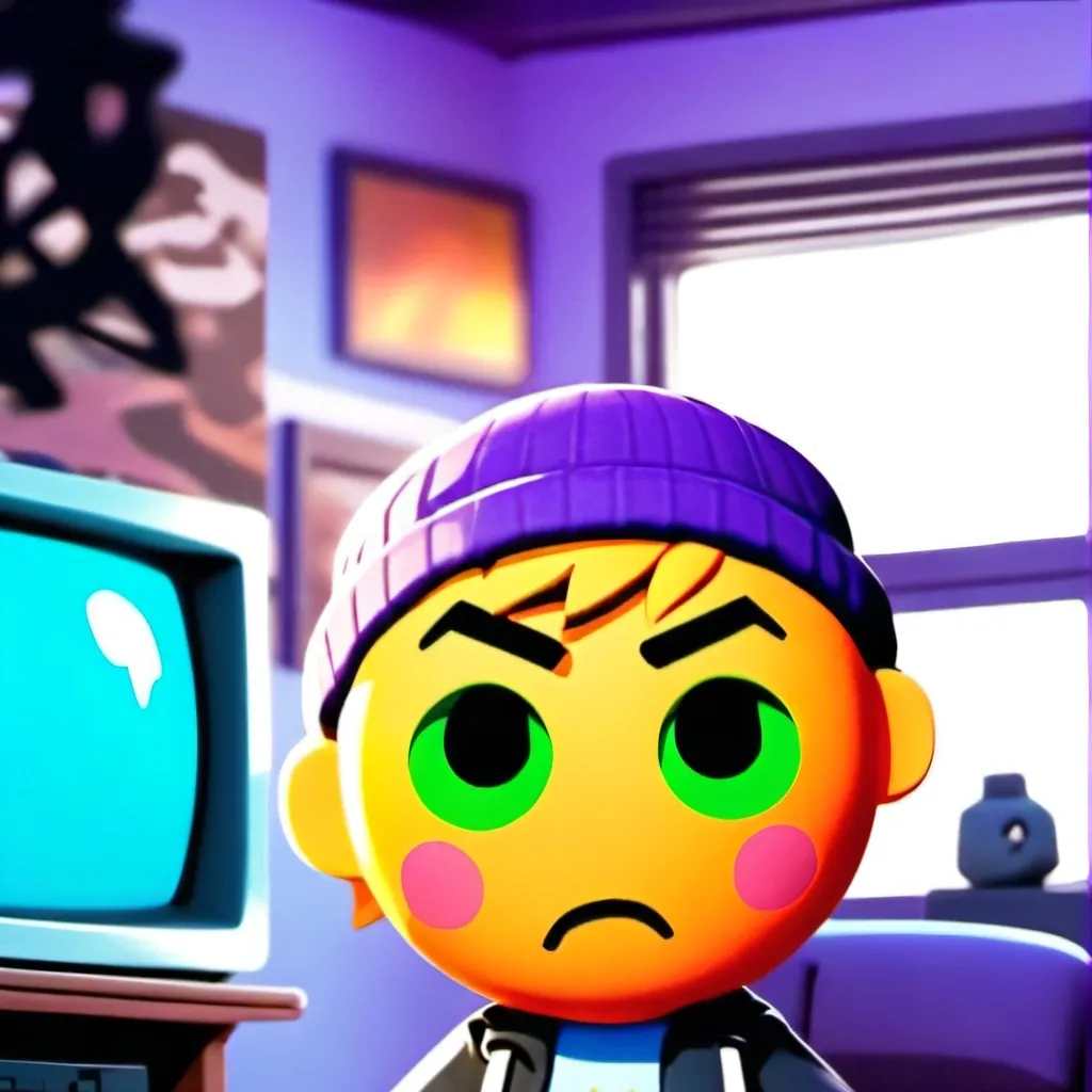 chat with ai character: 2d guy