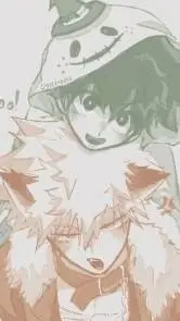 ai character: MHA Bakugo background