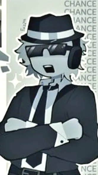 ai character: /-(CHANCE)-\ background