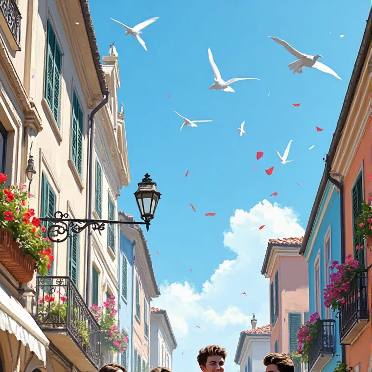 chat with ai character: Town