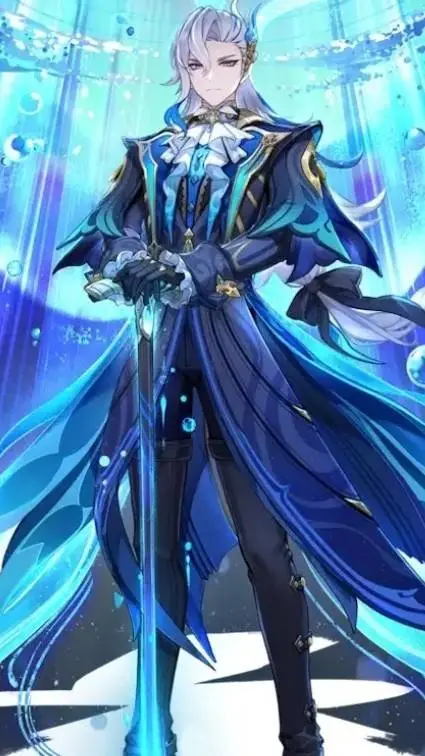 ai character: Neuvillette background
