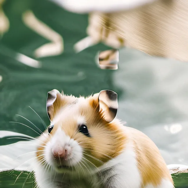 chat with ai character: swimming hamster