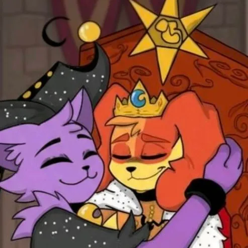 chat with ai character: C x D King au