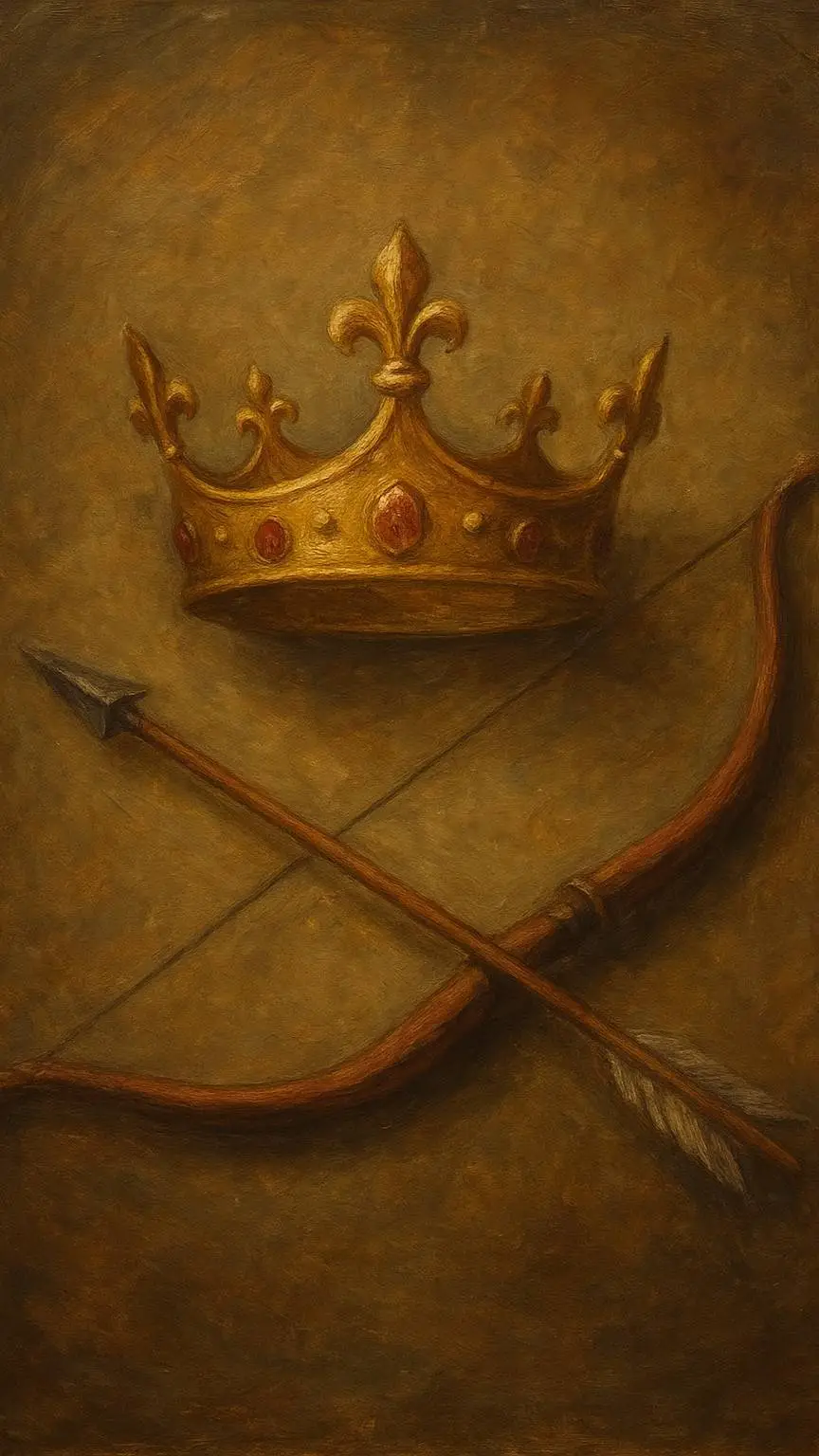 ai character: HH - Royalty AU background