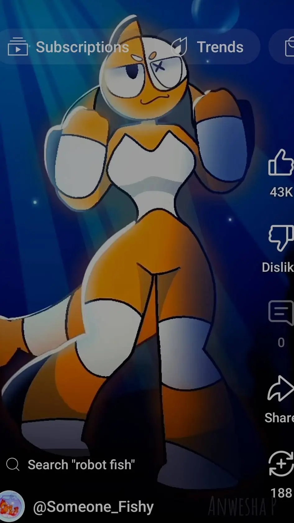 ai character: dw background