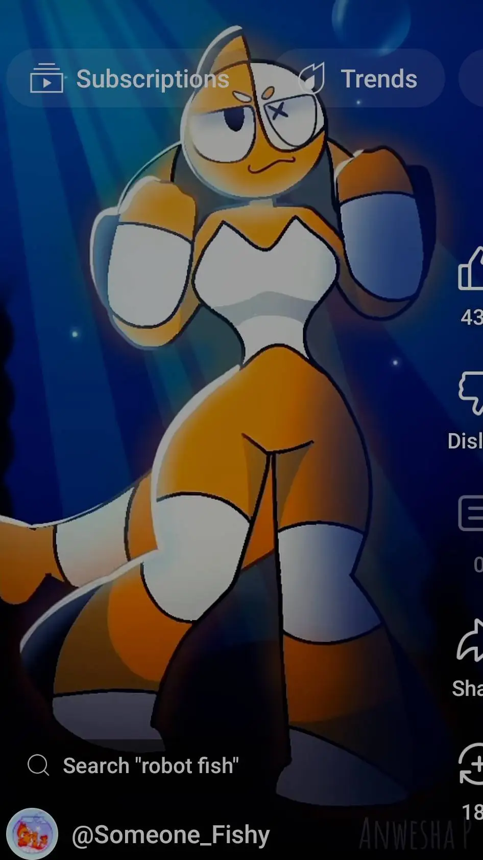 ai character: dw background