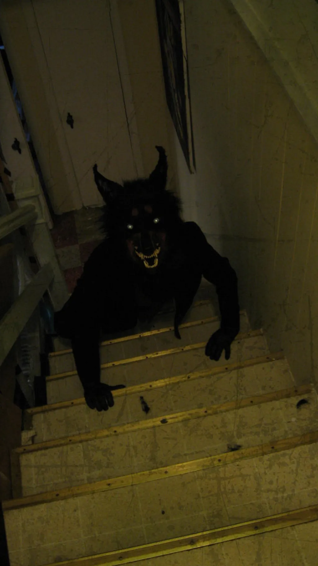 ai character: Monster basement.. background