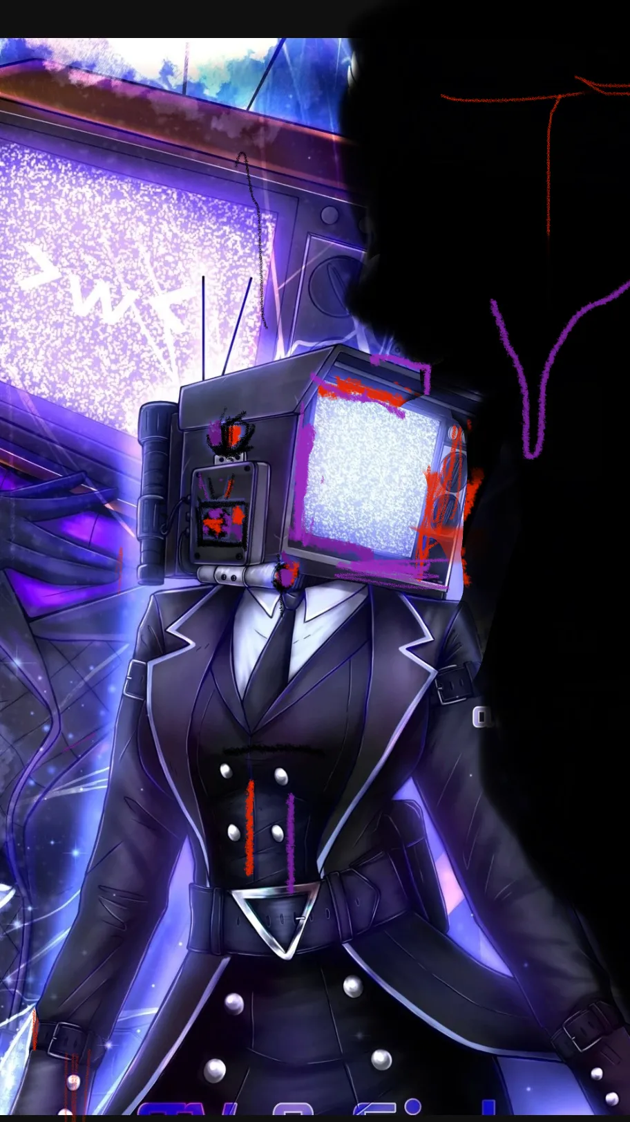 ai character: TVTreyen fusion background